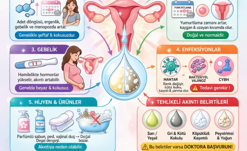Vajinal Akıntı Neden Olur?